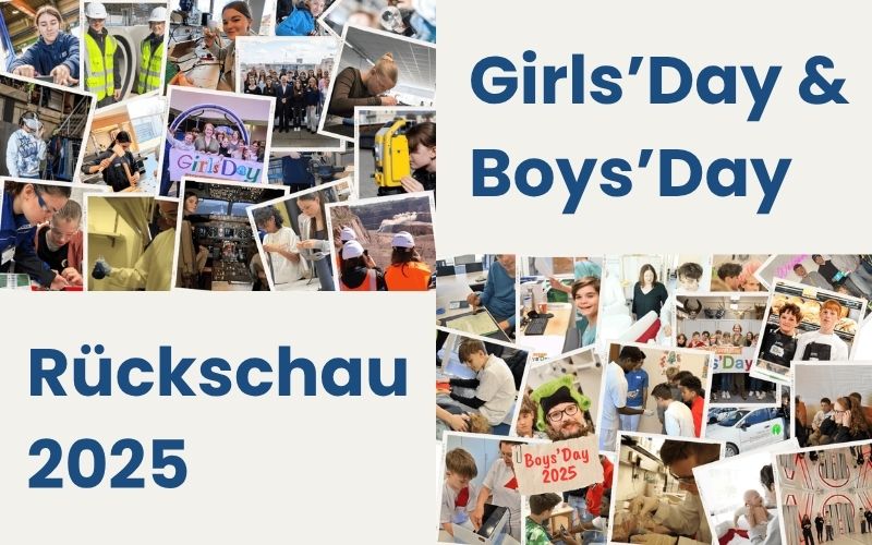 Grafik zur Girls'Day- und Boys'Day-Rückschau 2025