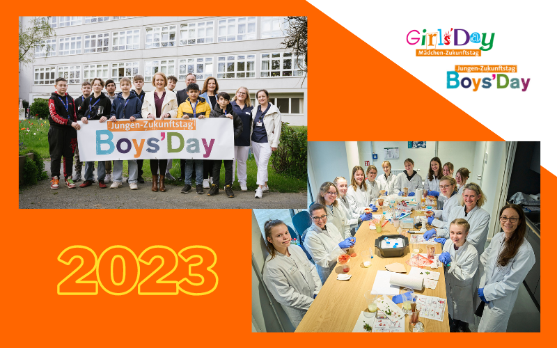Collage zum Girls'Day/Boys'Day 2023