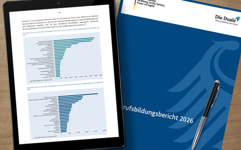Grafik zum Berufsbildungsbericht 2026