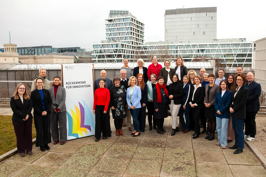 Teilnehmer*innen des 5. BMWK-Workshops "Innovative Frauen für den Mittelstand"