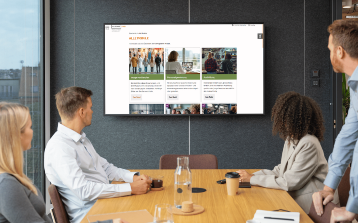 Präsenatation des Klischeefrei Navigators