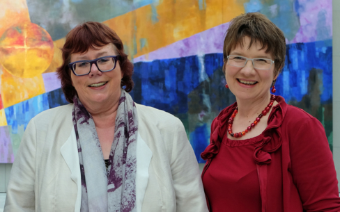 Prof. Barbara Schwarze und Prof. Dr. Nicola Marsden