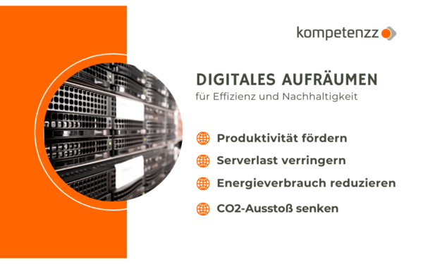 Digitales Aufräumen für Effizienz und Nachhaltigkeit