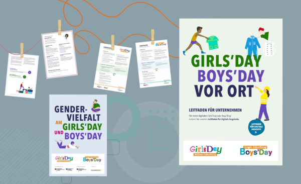 Grafik zu den neuen Girls'Day-Boys'Day-Leitfäden