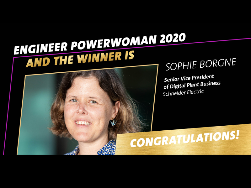 Engineer Powerwoman 2020 Sophie Borgne