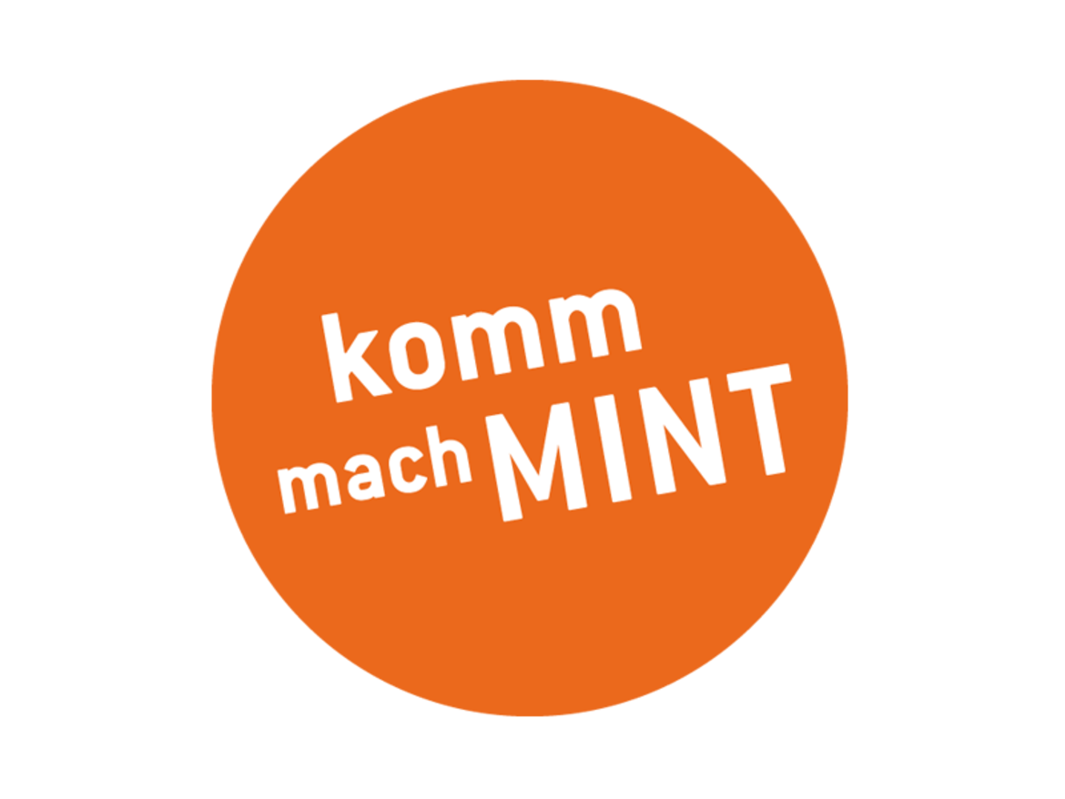 Komm, mach MINT Bubble Highlight Format Logo Komm, mach MINT