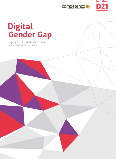 Titelbild der Studie "Digital Gender Gap"