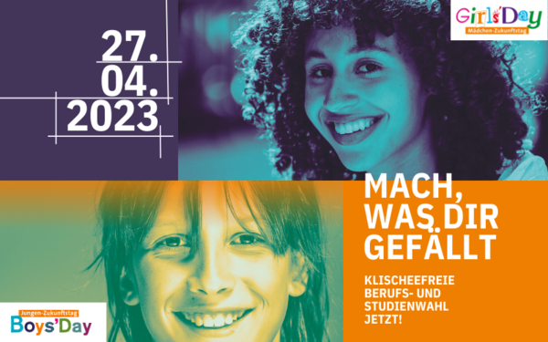 Grafik zum Girls'Day und Boys'Day 2023