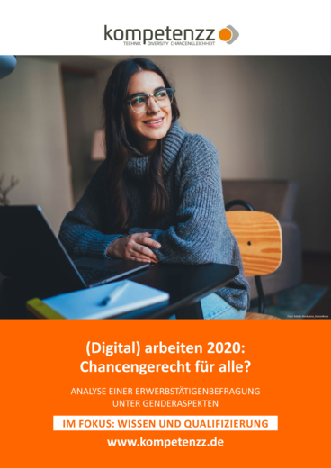 Titelbild der Studie (Digital) arbeiten 2020