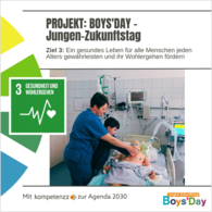 Grafik zum SDG 3 Boys'Day