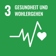 Icon zum SDG 3